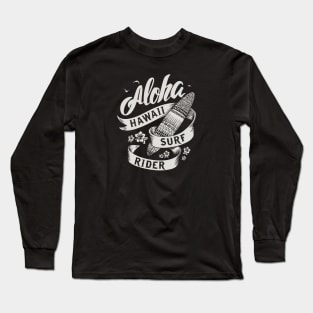 Aloha Hawaii Surf Rider's Long Sleeve T-Shirt